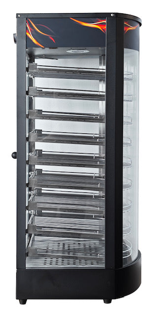 Commercial Electric Heated Food Display Cabinet – Pizza, Pie & Pastry Warmer