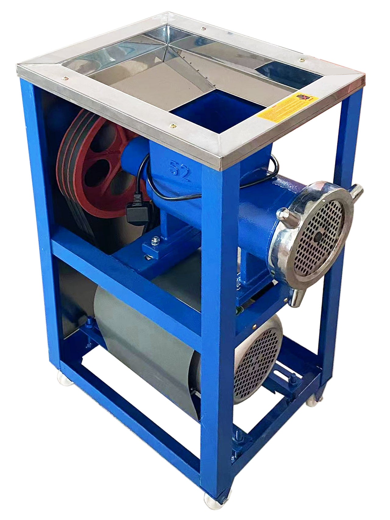 Commercial Meat Grinder & Mincer – Heavy-Duty 4kW Size 52