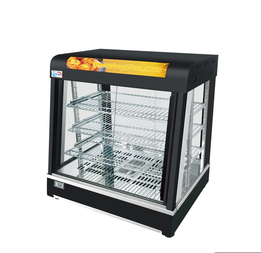 Commercial Countertop Heated Food Display Cabinet – Best Seller Pie & Snack Warmer with Lamps