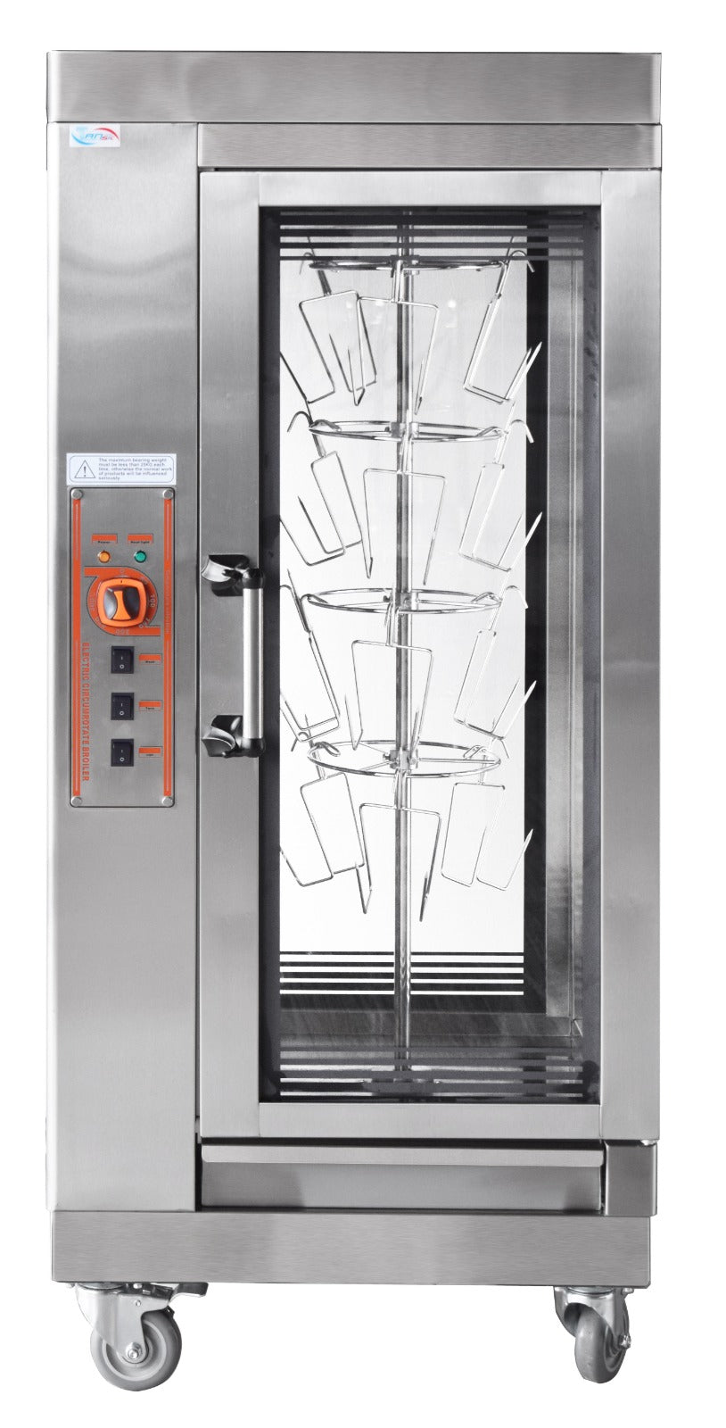 Electric Commercial Chicken Rotisserie Machine – Heavy-Duty Rotary Oven for Kitchens