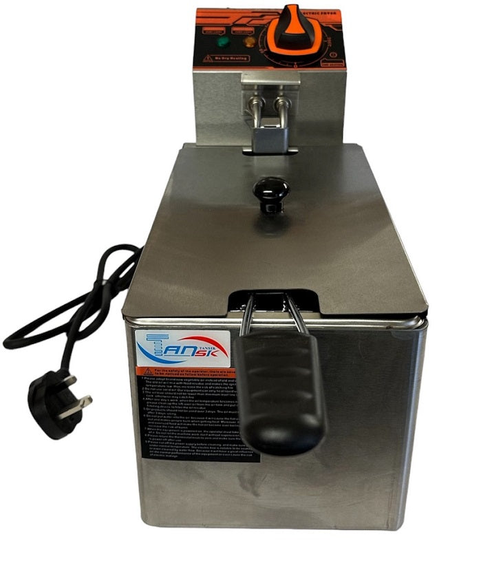 Commercial Countertop Electric Chip Fryer Small Stainless Steel Deep Fryer