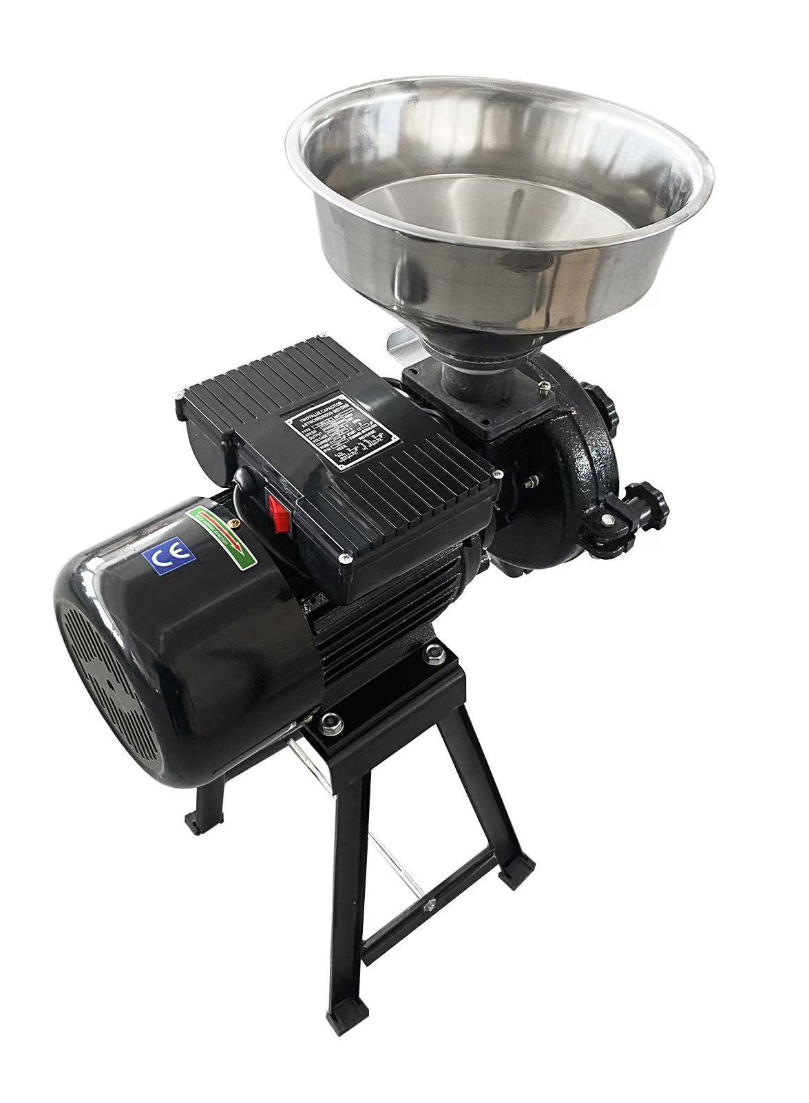 Electric Grain Mill Grinder – Dry Grinder Machine for Corn, Wheat, Cereal & Animal Feed