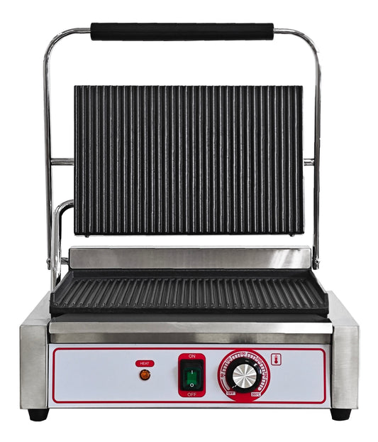 Electric Commercial Panini Grill & Sandwich Maker – Heavy Duty Press