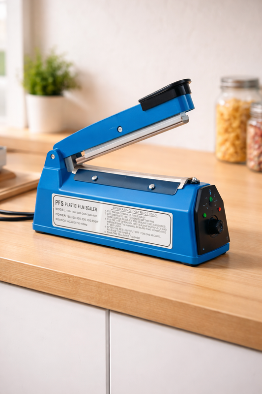 100mm Impulse Heat Sealer – Commercial Plastic Bag Sealing Machine for Secure & Efficient Sealing