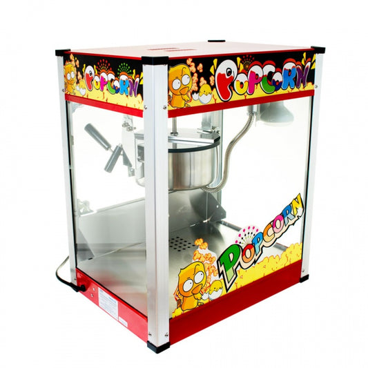 Large Commercial Electric Deluxe Popcorn Popper Maker Machine 8oz