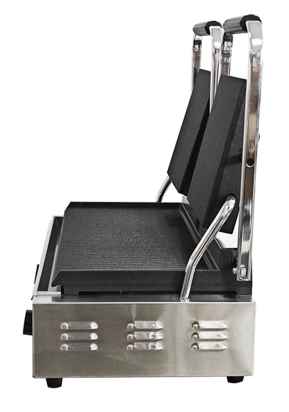 Commercial Double Large Panini, Toastie & Baguette Press Grill – Heavy-Duty Contact Machine