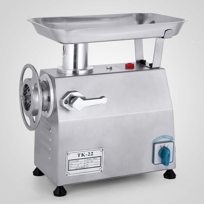 Heavy Duty Commercial Electric Meat Grinder – Stainless Steel Mincer TK-22