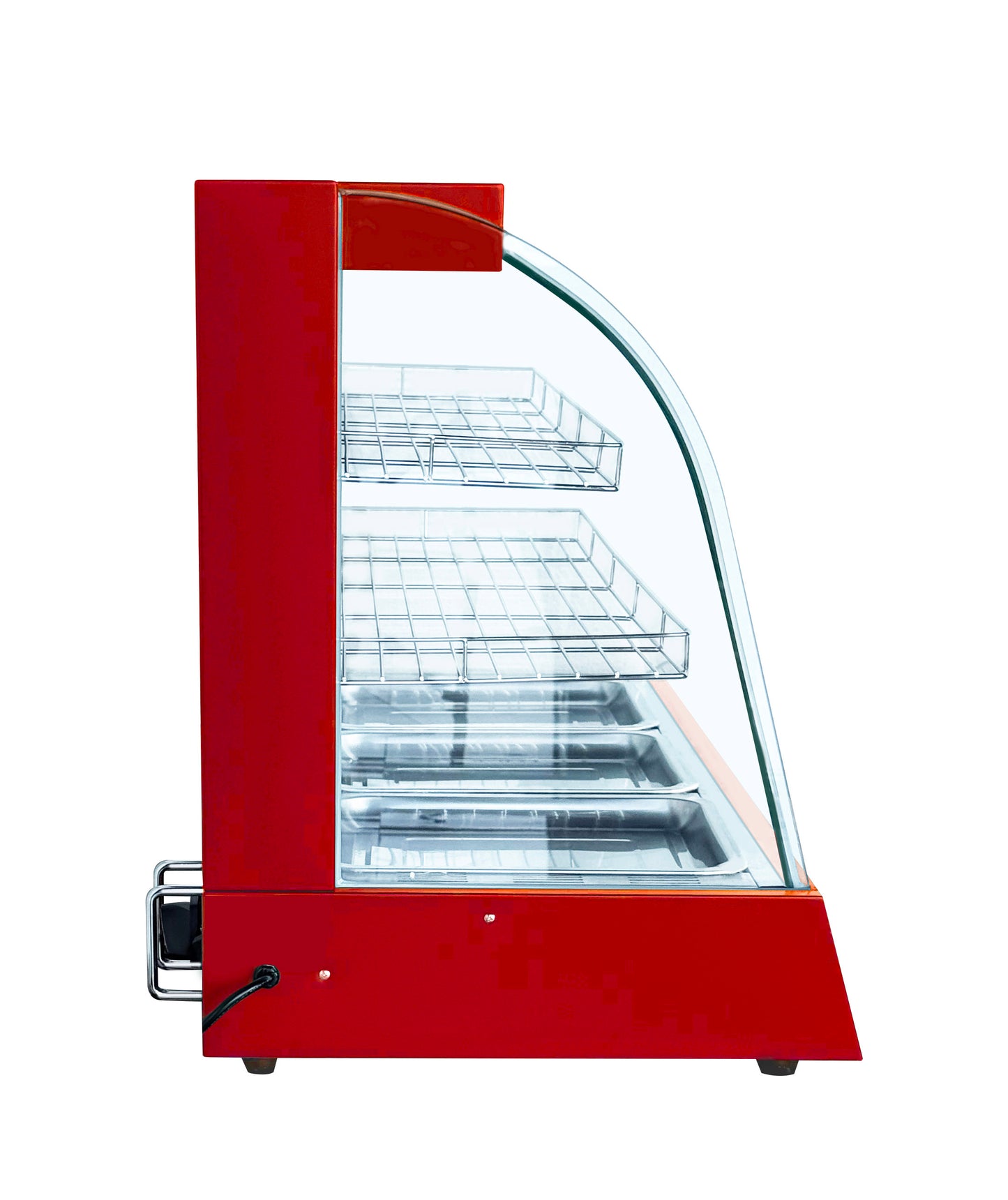 Commercial Heated Food Display Showcase – Super Size Countertop Pie, Pastry & Snack Warmer