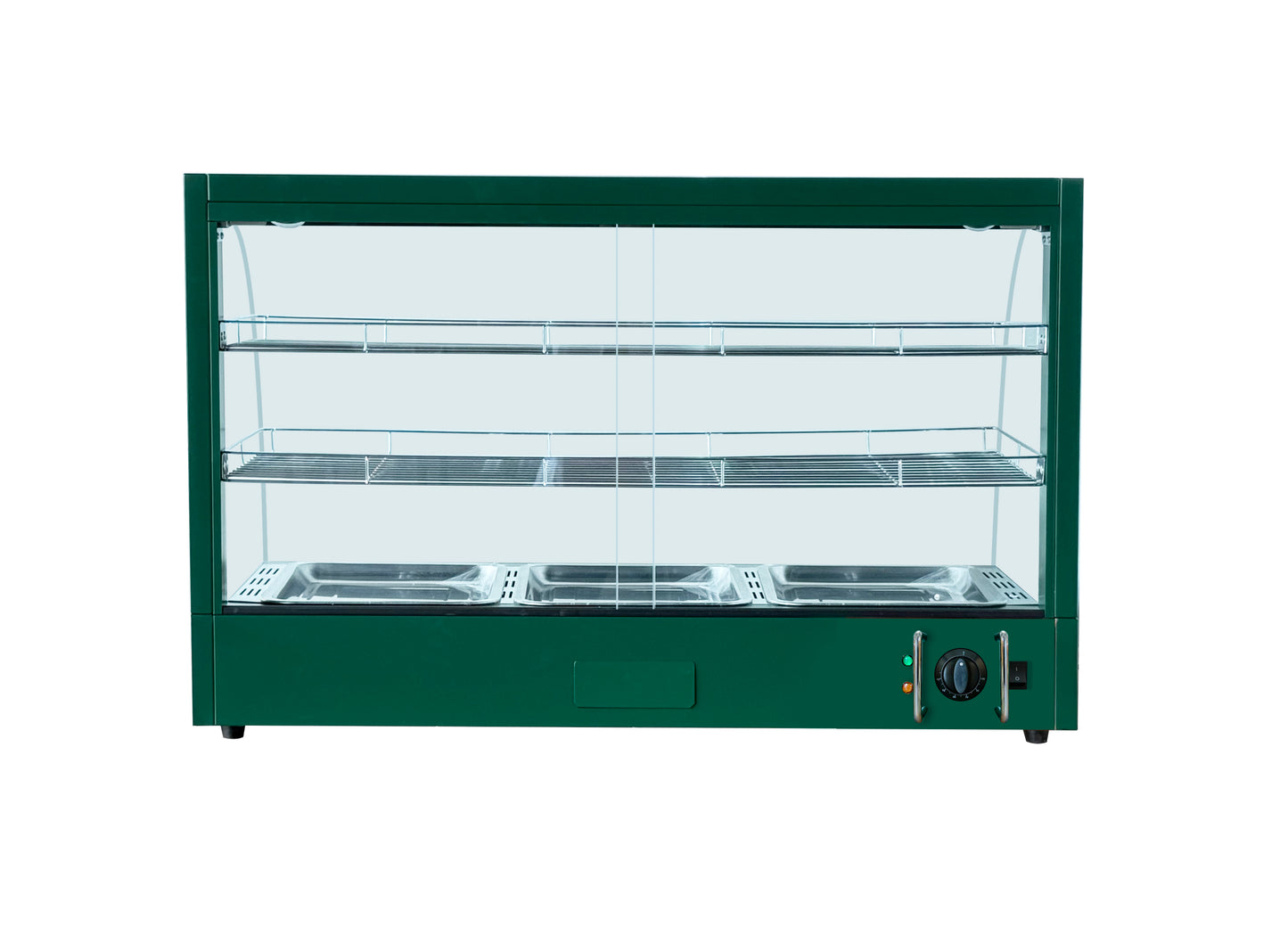 Super Size Heated Food Display Cabinet – Commercial Pie Warmer Showcase
