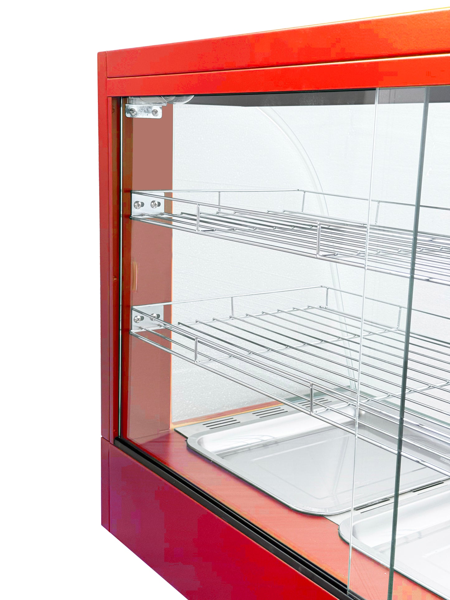 Commercial Heated Food Display Showcase – Super Size Countertop Pie, Pastry & Snack Warmer