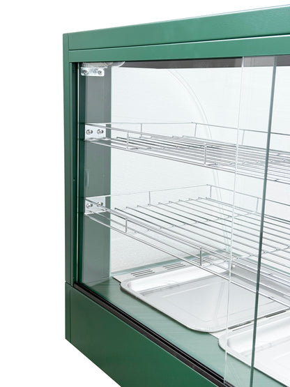 Super Size Heated Food Display Cabinet – Commercial Pie Warmer Showcase