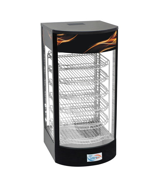 Commercial Countertop Heated Food Display Warmer Cabinet for Pizza, Pies & Snacks – Hot Sale