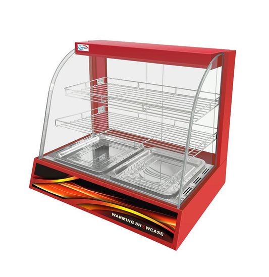 Commercial Hot Food & Pie Warming Display Cabinet
