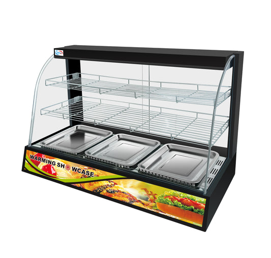 Commercial Electric Hot Food Warmer Cabinet – Pie, Pastry & Snack Display