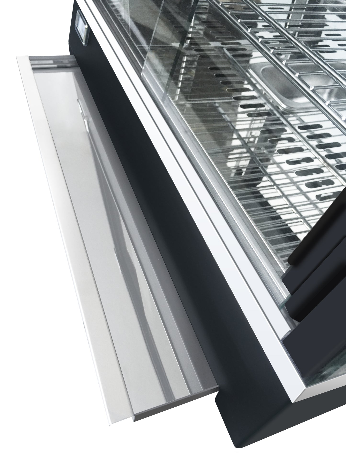 Heavy-Duty Electric Food Warming Showcase – Large Commercial Chicken Display