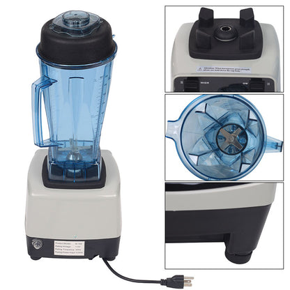 Electric Commercial High-Performance Blender – Professional Countertop Smoothie Mixer