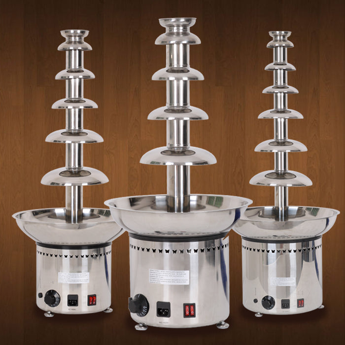 Grand 6-Tier Chocolate Fountain for Weddings, Parties & Events