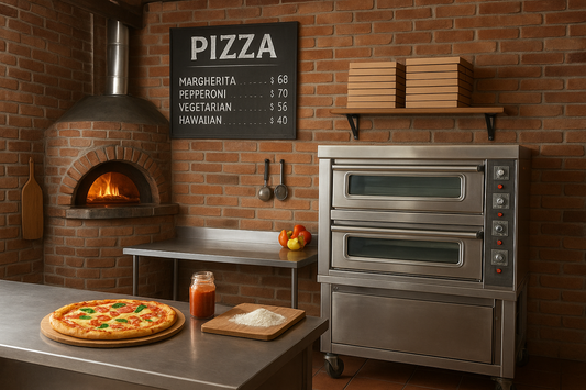 Electric Heavy Duty Commercial Pizza Baking Oven - 2 Deck (Single Phase)