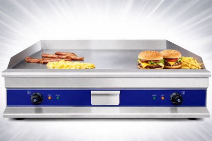 100cm Commercial Super Wide Electric Griddle Hotplate – Burger & BBQ Grill