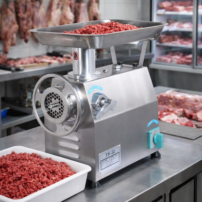 Heavy Duty Commercial Electric Meat Grinder – Stainless Steel Mincer TK-22