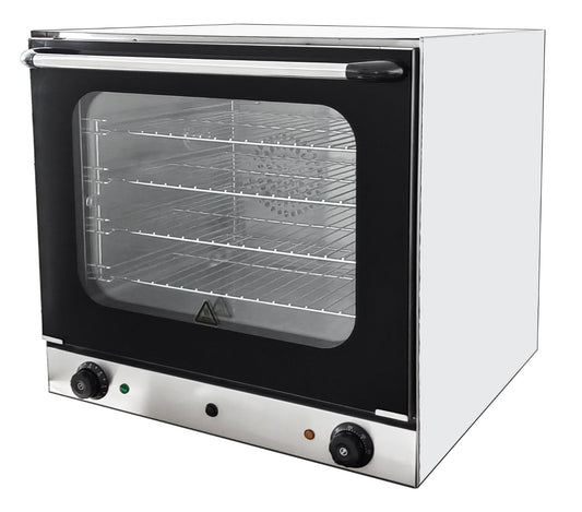 Commercial Electric Convection Oven with Double Fan & 4 Trays