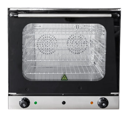 Commercial Electric Convection Oven with Double Fan & 4 Trays