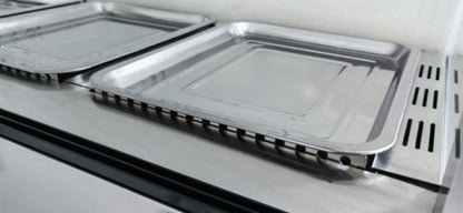 Super Size Commercial Countertop Heated Food Display Cabinet – Pie & Pastry Warmer