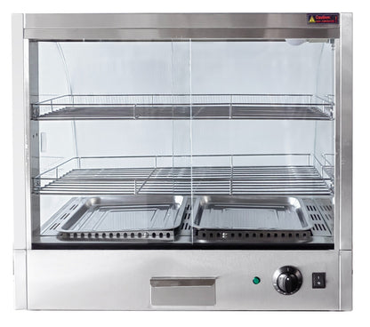 Commercial Stainless Steel Food Warmer Display Cabinet – Pastry Showcase