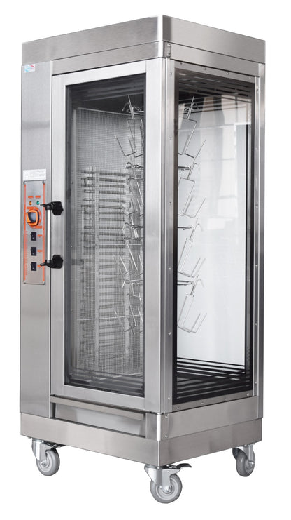 Electric Commercial Chicken Rotisserie Machine – Heavy-Duty Rotary Oven for Kitchens