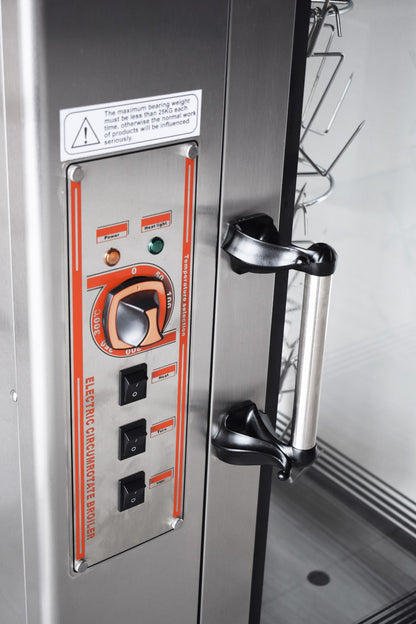 Electric Commercial Chicken Rotisserie Machine – Heavy-Duty Rotary Oven for Kitchens