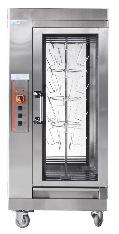 Electric Commercial Chicken Rotisserie Machine – Heavy-Duty Rotary Oven for Kitchens
