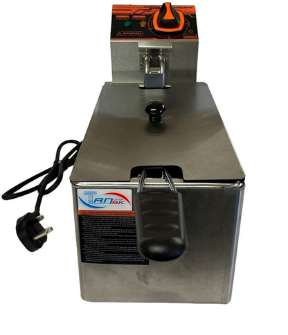 Commercial Countertop Electric Chip Fryer  Small Stainless Steel Deep Fryer