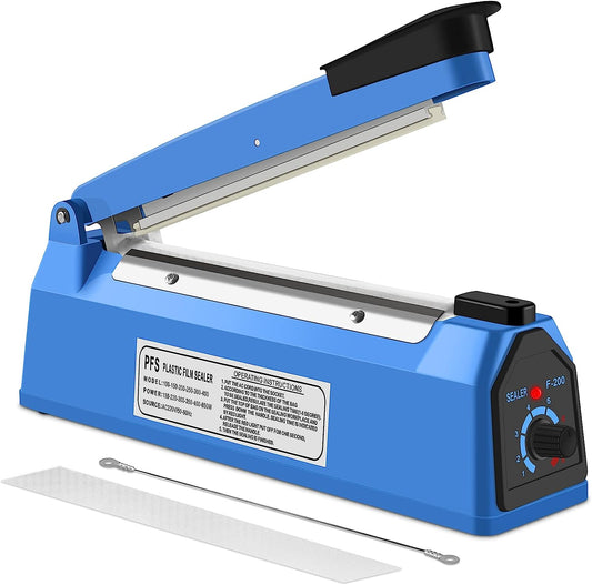 Commercial 200mm Impulse Heat Sealer – Plastic Bag & Packaging Film Machine