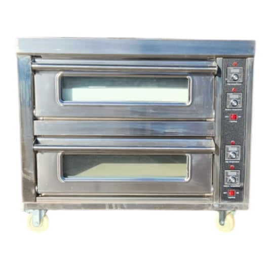 Electric Heavy Duty Commercial Pizza Baking Oven - 2 Deck (Single Phase)