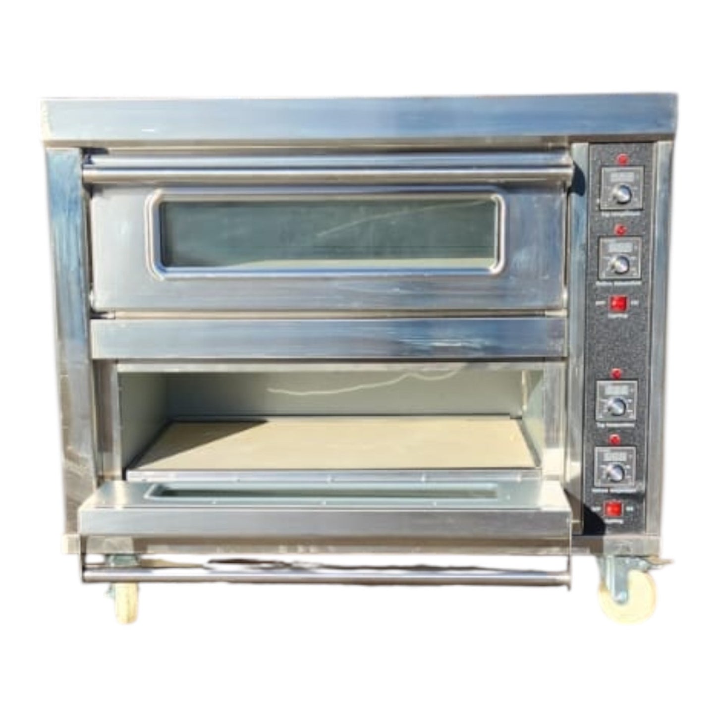 Electric Heavy Duty Commercial Pizza Baking Oven - 2 Deck (Single Phase)