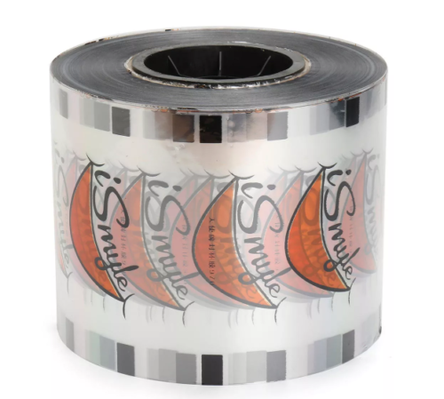 Cup Sealing Film Roll – Smiling Pattern, 2000 Cups Compatible with Bubble Tea & Boba Cup Sealers