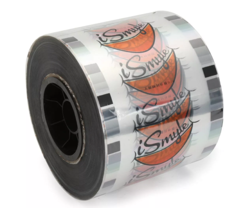 Cup Sealing Film Roll – Smiling Pattern, 2000 Cups Compatible with Bubble Tea & Boba Cup Sealers