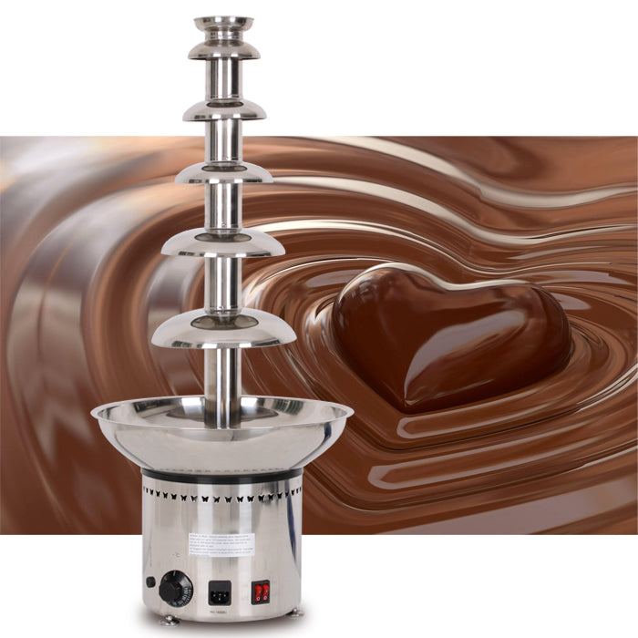 Grand 6-Tier Chocolate Fountain for Weddings, Parties & Events