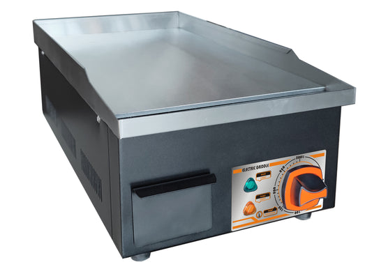 Electric Griddle – 3000W Commercial & Home Countertop Flat Top Grill with Adjustable Temperature Control (50~300°C)