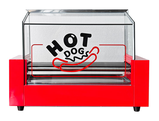 5-Roller Commercial Hot Dog & Sausage Grill Machine