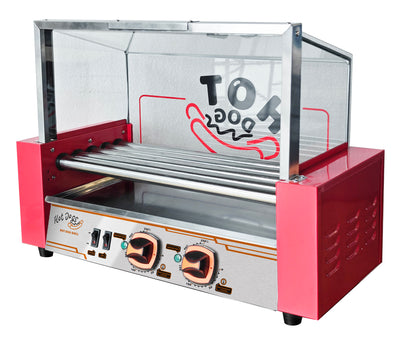 5-Roller Commercial Hot Dog & Sausage Grill Machine
