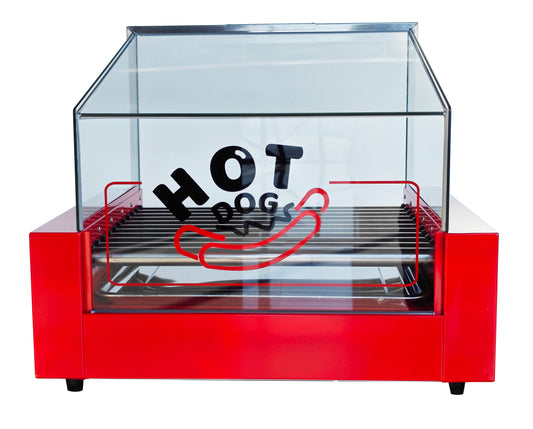 Commercial Electric Sausage Hot Dog Roller Grill Machine – 11 Rollers