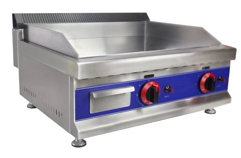 Commercial LPG Gas Griddle – Professional Stainless Steel Flat Top Grill