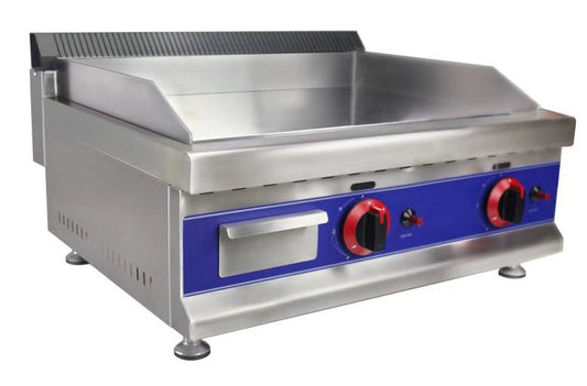 Commercial LPG Gas Griddle – Professional Stainless Steel Flat Top Grill