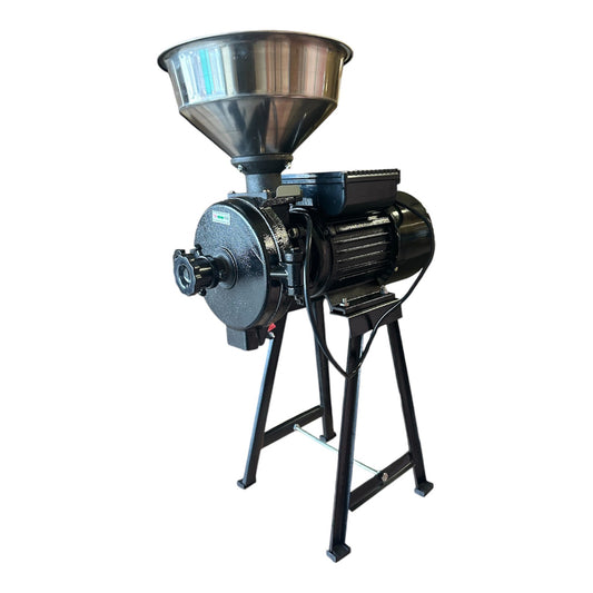 Electric Grain Mill Grinder – Dry Grinder Machine for Corn, Wheat, Cereal & Animal Feed