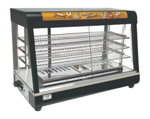 Heavy-Duty Electric Food Warming Showcase – Large Commercial Chicken Display